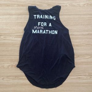 Hollister Black active tank top